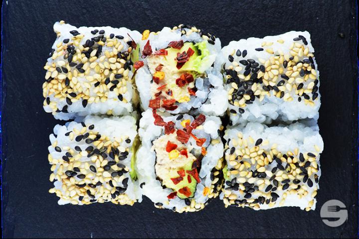 California Thon Cuit Spicy Avocat - 6 Pièces - Sushi Break