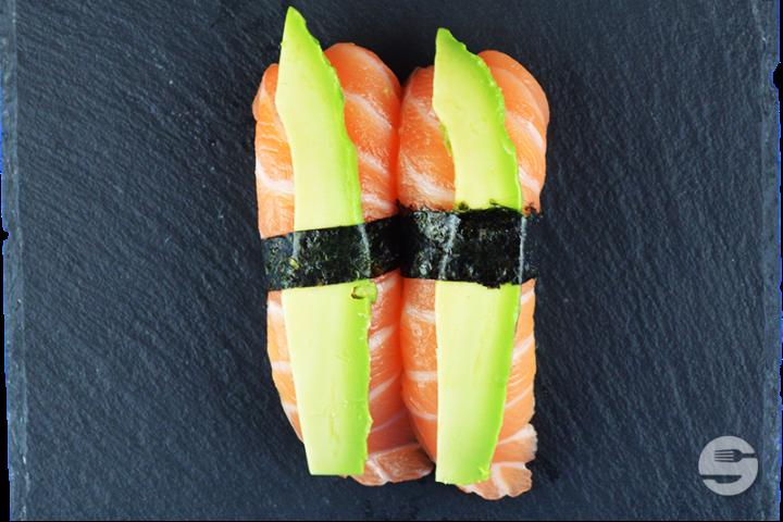 Nigiri Saumon Avocat - 2 Pièces - Sushi Break