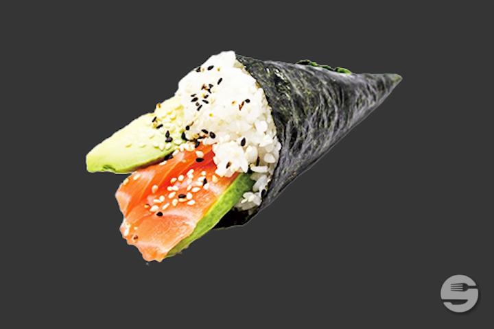 Temaki Salmon Avocado - 1 Piece - Sushi Break