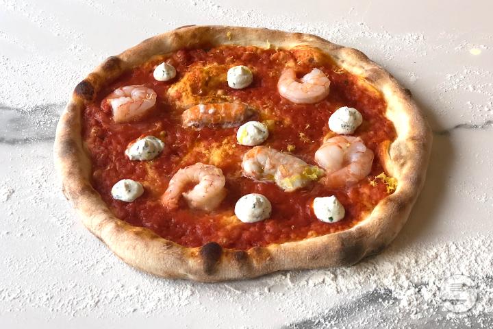 Pizza Gamberoni - Theo Randall's
