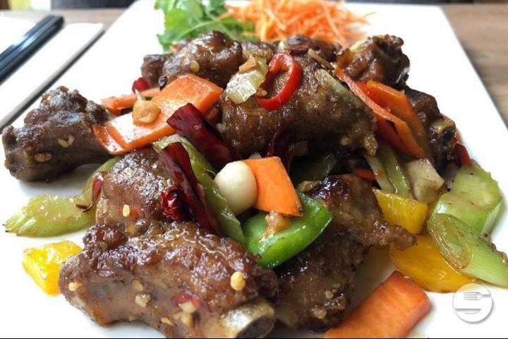 Spicy Spareribs - Lucky Dumpling