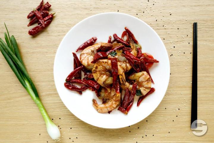 Spicy Shrimps - Lucky Dumpling