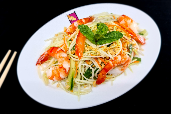 27. Green Papaya Salad with Shrimps - L'indochine