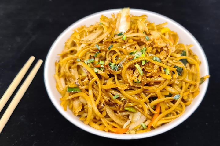 80. Sautéed Vegetable Noodles - L'indochine