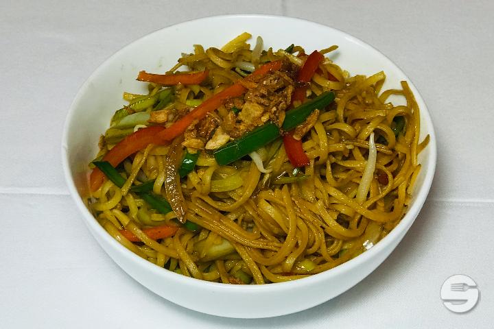 80. Fried noodles vegetables - L'indochine