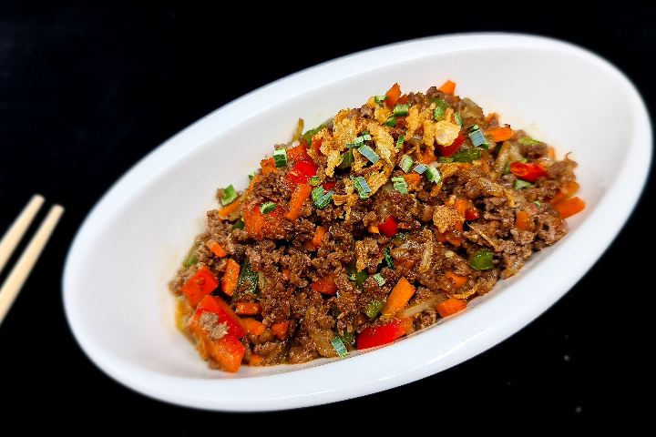 46. Ground Beef with Basil - L'indochine