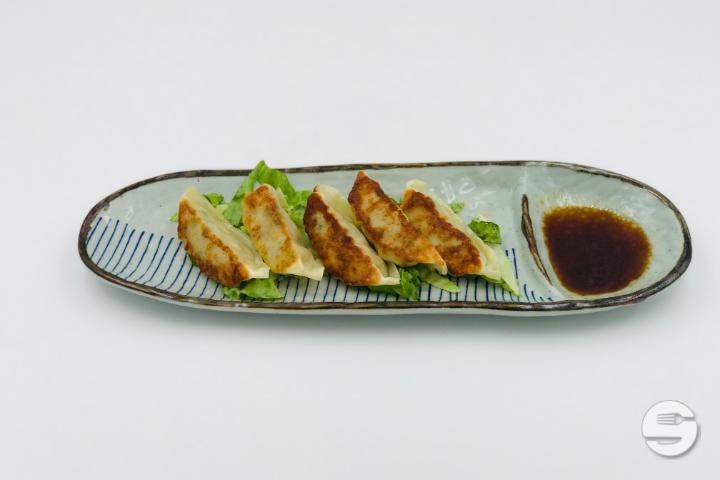 104. Raviolis Grillés au Poulet - Takasan Teppan Yaki