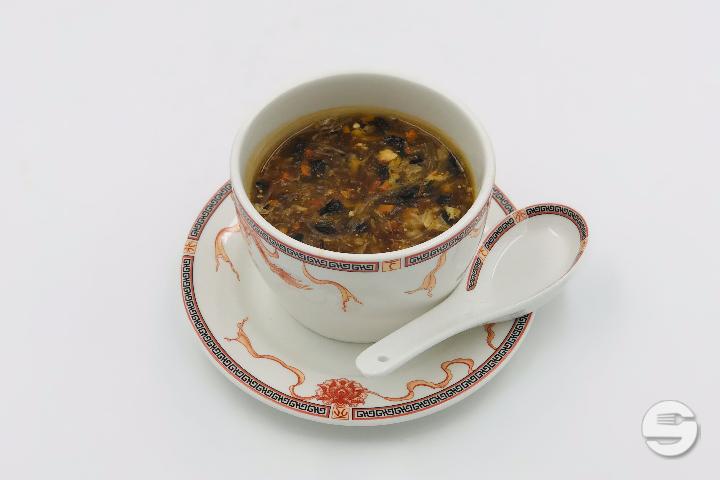 201. Potage Aigre Piquant aux Crevettes - Takasan Teppan Yaki