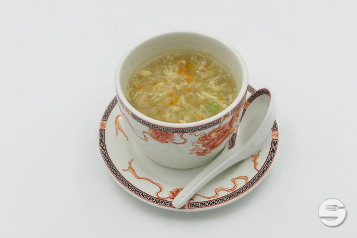 203. Potage au Poulet et Maïs - Takasan Teppan Yaki