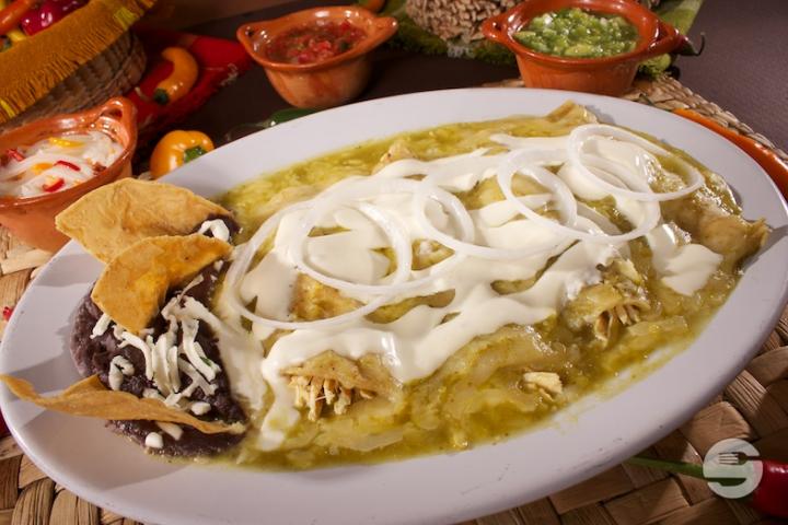 Enchiladas Verdes - Le Chat Rouge