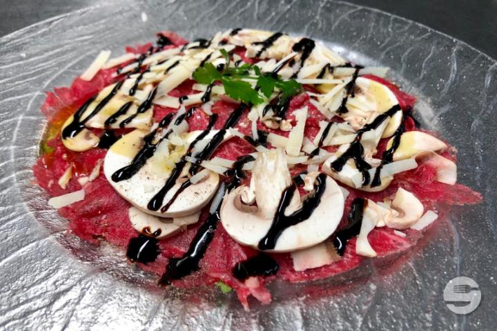 Carpaccio dello Chef - Restaurant Les Marronniers