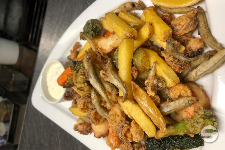 Fritto Misto di Pesce - Restaurant Les Marronniers
