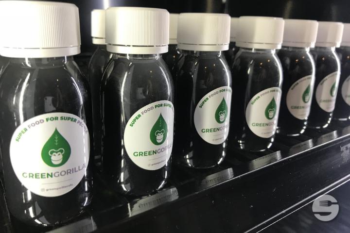 Activated Carbon, Apple, Ginger and Lemon Shot - Green Gorilla