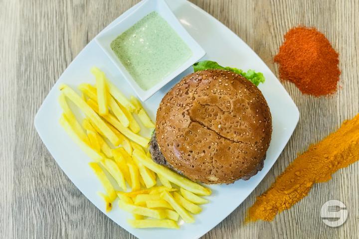 Double Cheese Burger - Lahore Food