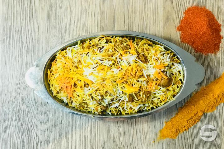 Karachi Vegetables Biryani - Lahore Food