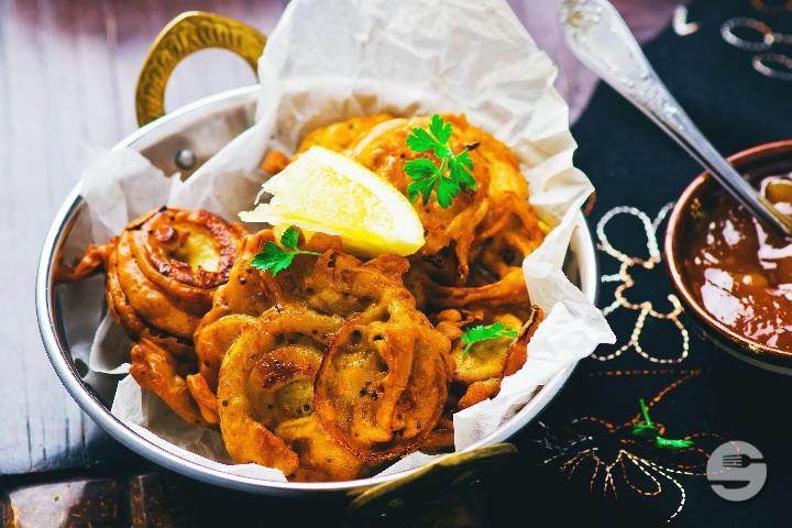 Onions Bhaji - Lahore Food by Shahi