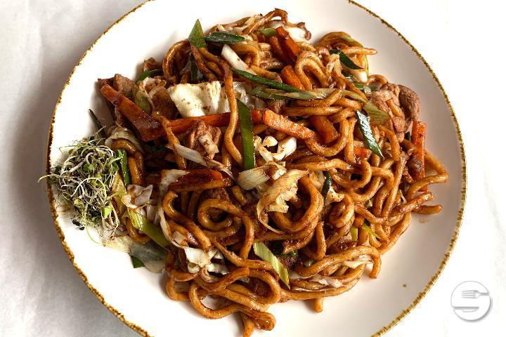 Gebratene Udon Nudeln - Taste of Asia