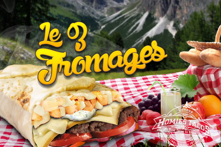 Tacos 3 fromages - Homies Tacos