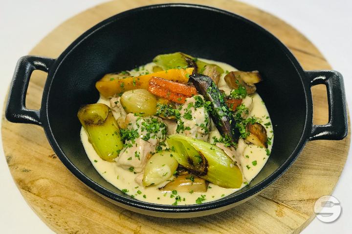 Old-fashioned blanquette of veal - La Chaumière