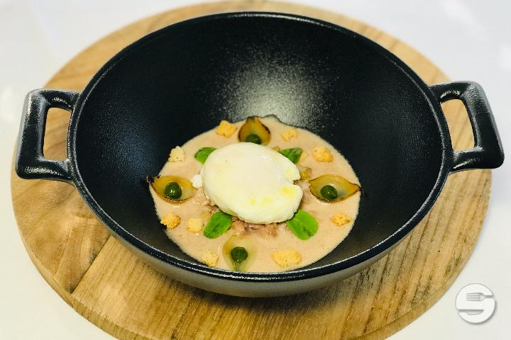 The farmer's Meurette egg - La Chaumière