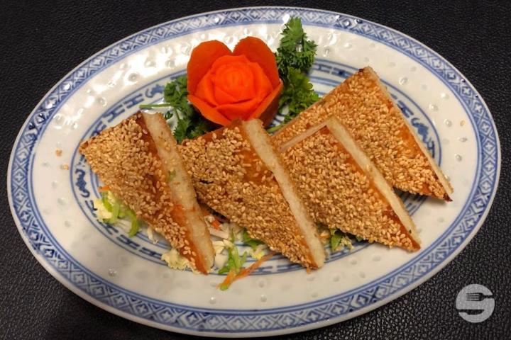 Haché de Crevettes sur Toast - Dun-Huang