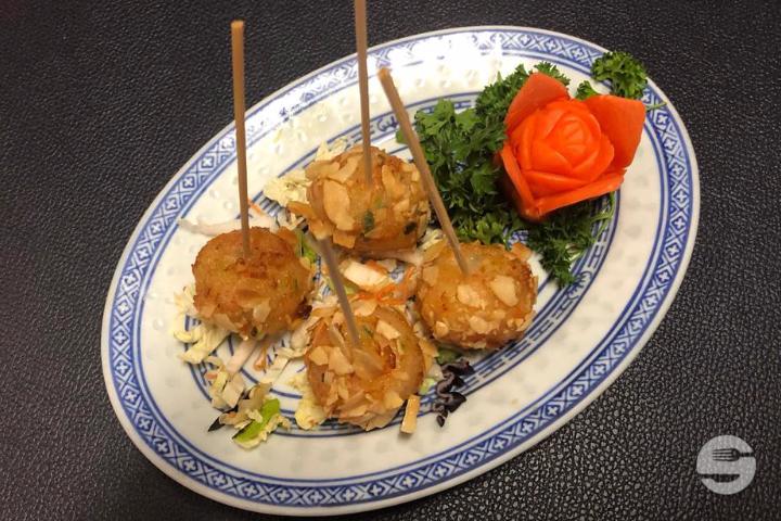 Boulettes de Crevettes aux Amandes - Dun-Huang