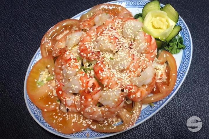 Salade Chinoise aux Crevettes - Dun-Huang