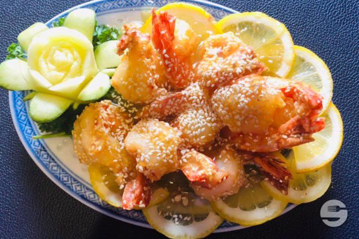 Crevettes au Sésame et au Citron - Dun-Huang