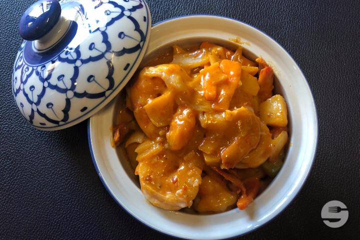 Crevettes à la Sauce « Sha-Té » - Dun-Huang