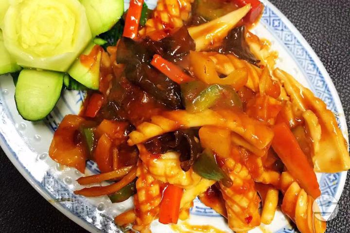 Calamars à la sauce Piquante - Dun-Huang