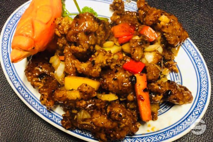 Calamars à la Sauce Haricot Noir - Dun-Huang