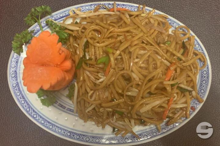 Nouilles sautées aux Pousses de Mungo - Dun-Huang