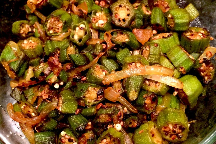 Bhindi Masala - Tamarind Hill Zurich