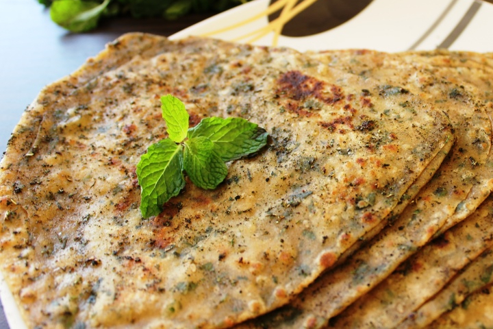 Pudina Paratha - Tamarind Hill Zurich