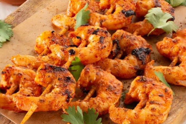 Tandoori Prawns - Tamarind Hill Zurich