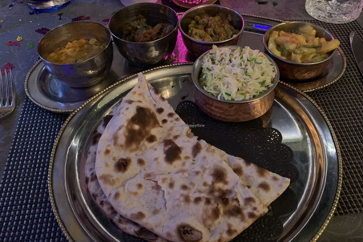 Spicy Shrimp Thali - Tamarind Hill Zurich
