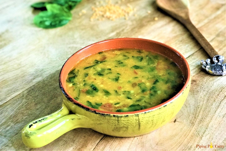 PALAK AND DAL SOUP - Tamarind Hill Zurich