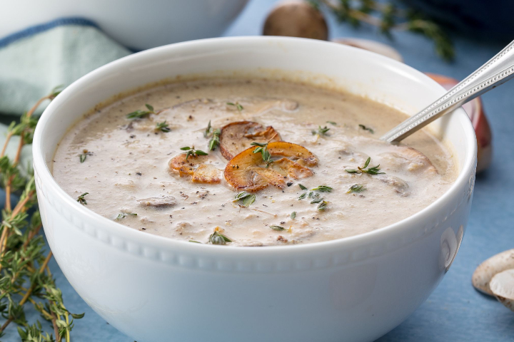 MUSHROOM SOUP - Tamarind Hill Zurich