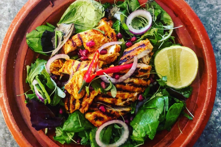 CHICKEN TIKKA SALAD - Tamarind Hill Zurich