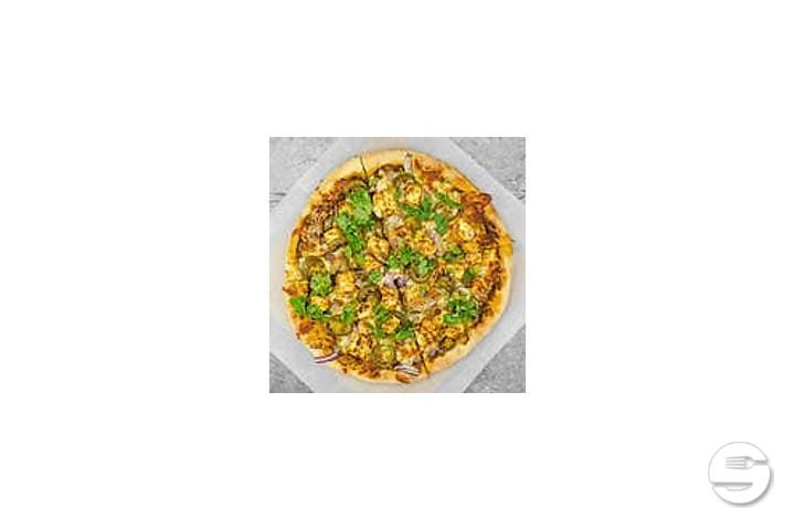Gongura paneer pizza - Tamarind Hill Zurich