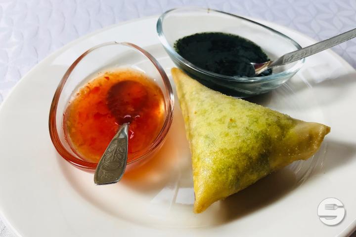 Vegetable Samosa - Shiva Restaurant