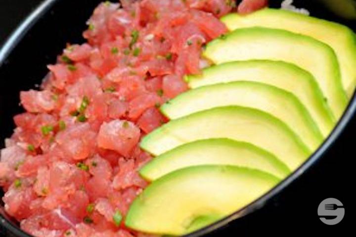 CH7 - Tuna and Avocado Tartar - Wasabi Sushi