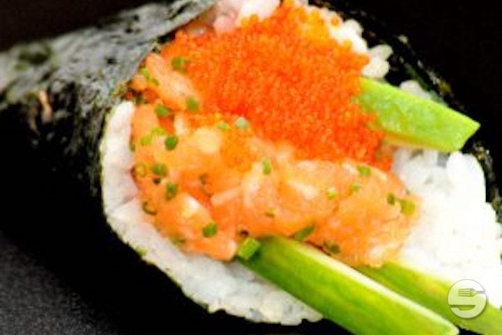T4 - Salmon and Avocado Tartar - Wasabi Sushi
