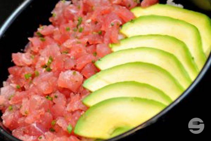 CH7 - Tuna and Avocado Tartar - Wasabi Sushi