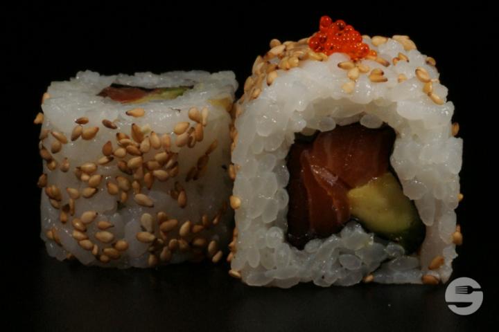 C2 - Salmon and Avocado - Wasabi Sushi