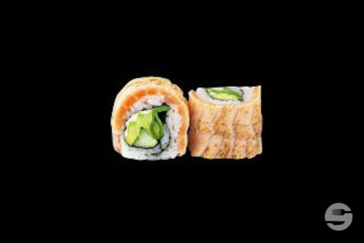 SU3 - Aburi Saumon Gunkan - Wasabi Sushi