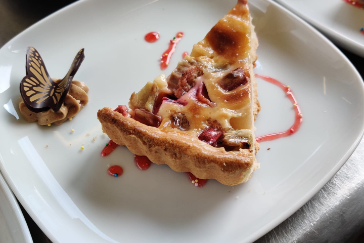 Tarte rubarbe - Speedy Food