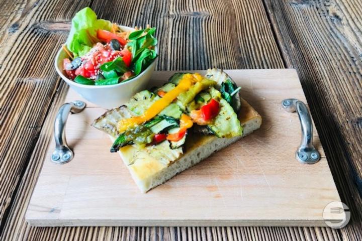 Grilled Vegetables Focaccia - Puro Gusto