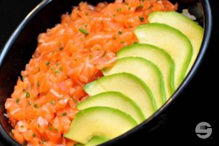 CH6 - Salmon and Avocado Tartar - Wasabi Sushi