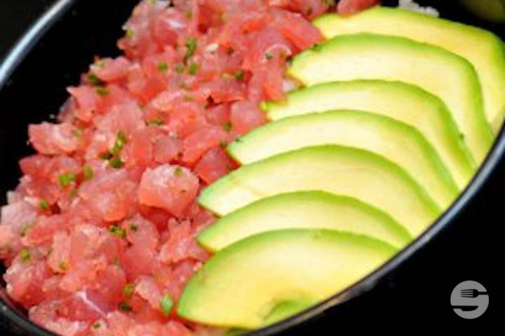 CH7 - Tuna and Avocado Tartar - Wasabi Sushi